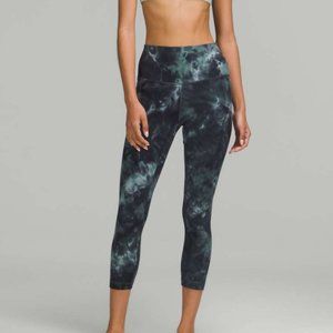 Lululemon Align Pant 23" - *Diamond Dye Silver Blue Tidewater Teal